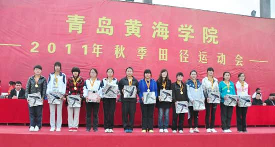 女子组各项金牌得主