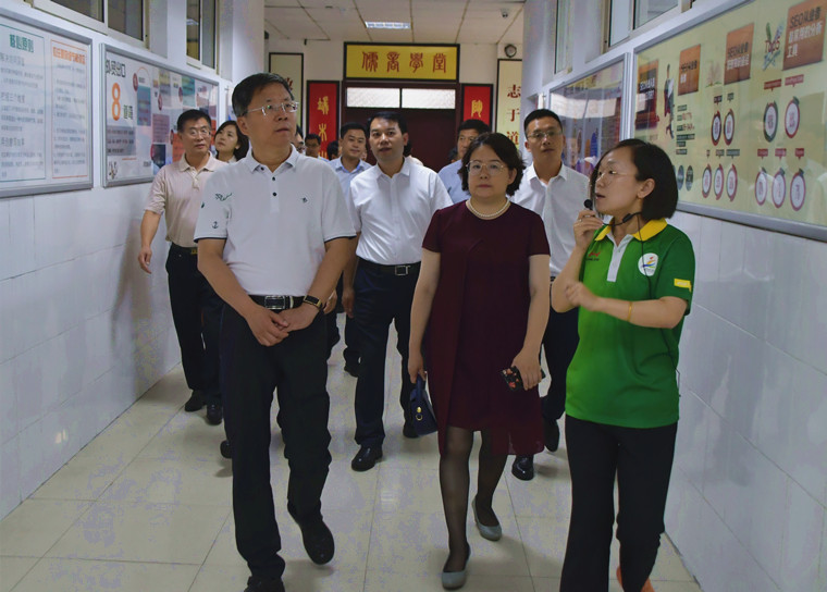 甘肃省定西市统战部来红足—世官网调研统战工作