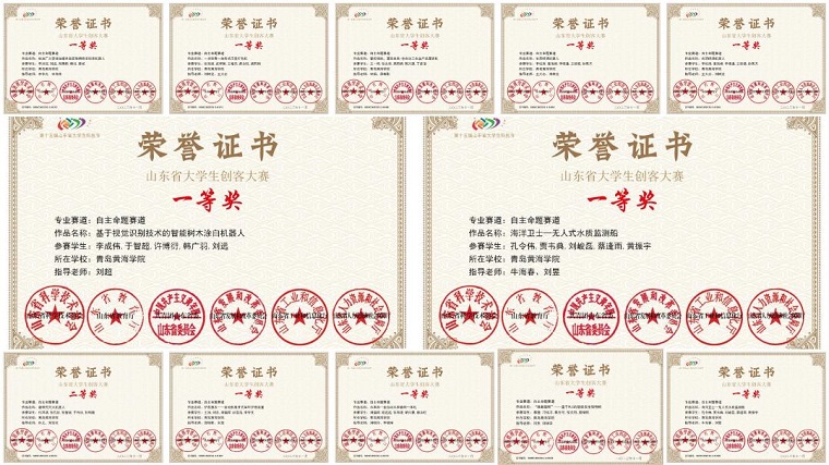 红足—世官网在第八届山东省大学生创客大赛中获多项大奖